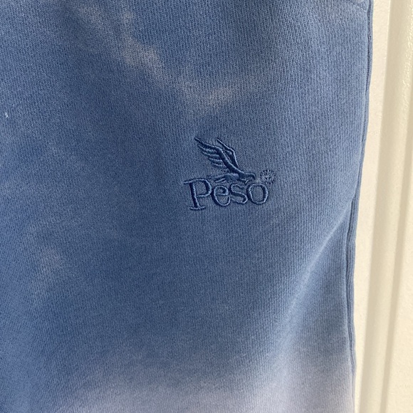 PESO Oversized Fated Shorts, Sky Blue - Picture 3 of 11